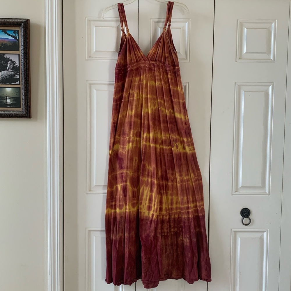 Gypsy 05 tie dye maxi dress